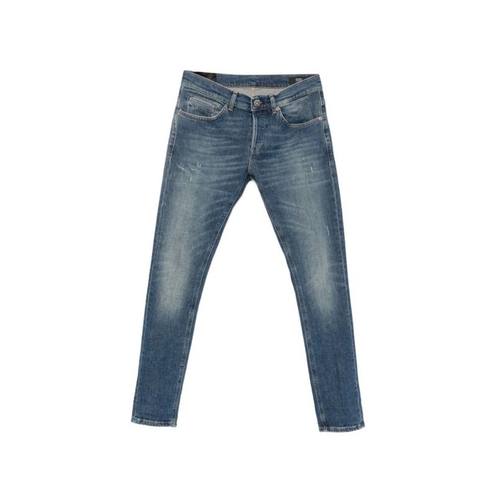 Dondup Blue Denim - Slim-Fit Jeans Men